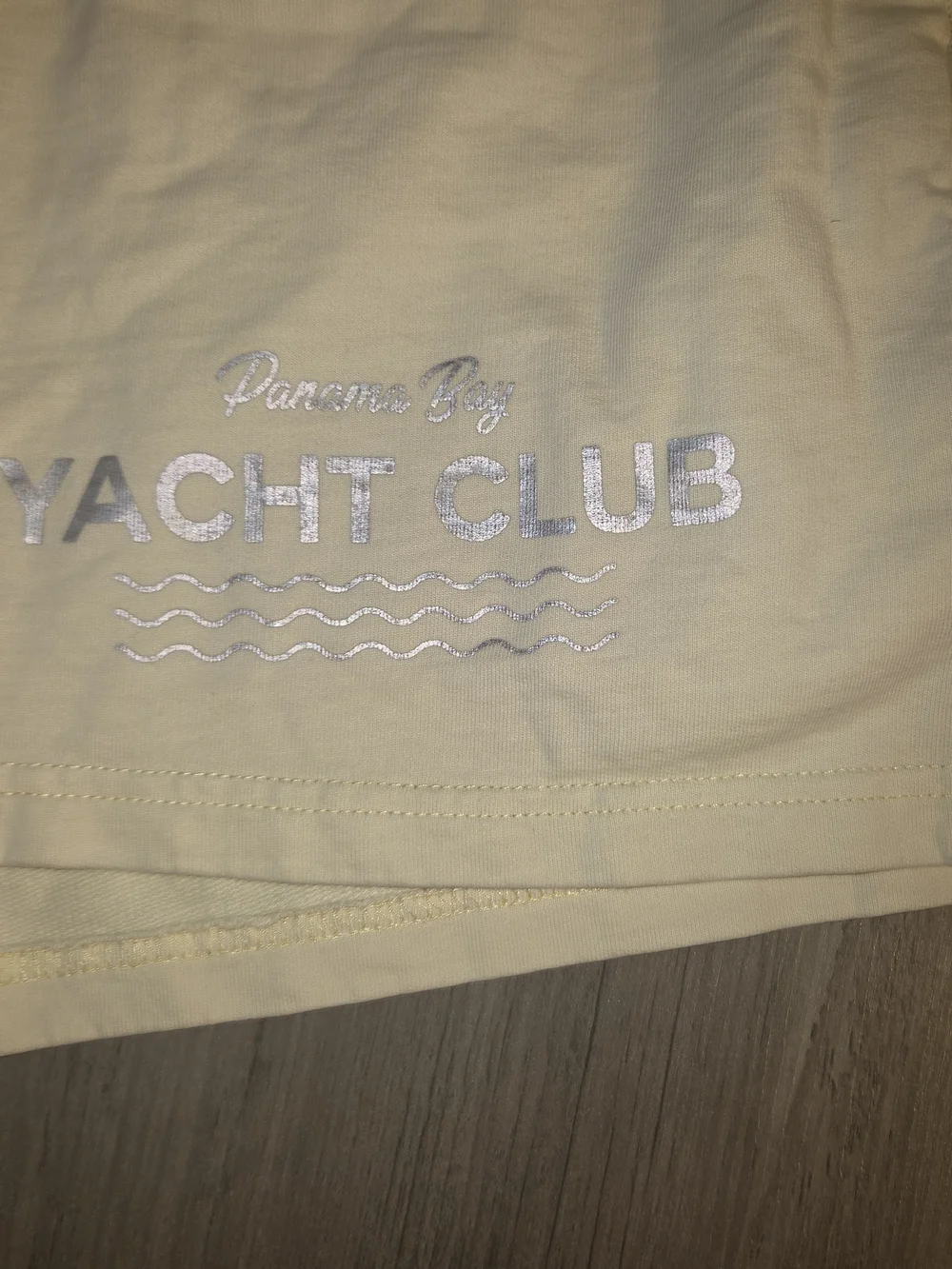 Forever 21 Cream Yacht Club Athletic Lounge Shorts
